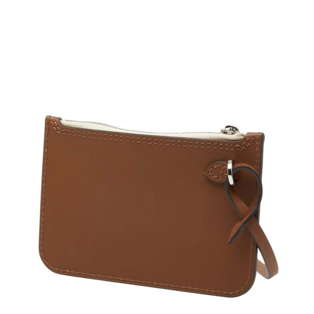 LOUIS VUITTON Brown Leather Pouch - Picture 2 of 7